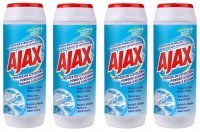 ***Proszek do czyszczenia Ajax Podwójnie Wybielający 450 g x 4 sztuki