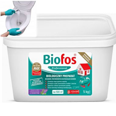 Biologiczny preparat do szamb Biofos Professional 5 kg