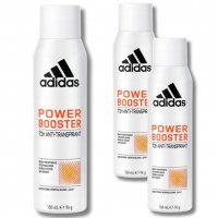 Dezodorant Adidas Women Power Booster 150 ml x 3 sztuki