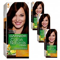 Farba do włosów Garnier Color Naturals Créme 4 Brąz x 4 sztuki
