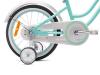 Rowerek dla dzieci 16" Heart bike miętowy Sun Baby J03.016.3.5