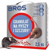 Granulat na myszy i szczury Bros 2,5 kg