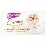 Kremowe mydło Luksja Creamy Bawełna i prowitamina B5 90 g