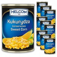 Kukurydza konserwowa Helcom 400 ml x 10 sztuk