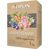 Nawóz uniwersalny Bopon natural 100% organiczny 1 kg x 3 opakowania