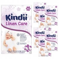 Patyczki dla niemowląt i dzieci Kindii Baby Linen Care (60 sztuk) x 7 opakowań