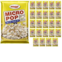Popcorn do mikrofali Micro Pop o smaku maślanym Mogyi 100 g x 25 sztuk
