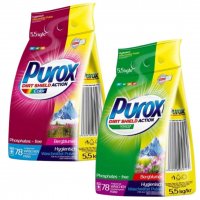 Proszek do prania Purox Universal + Color 2 x 5,5 kg