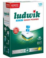 Tabletki do zmywarek Ludwik  All in 1 Maxx Power (120 sztuk)