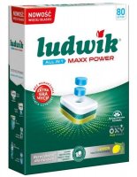 Tabletki do zmywarek Ludwik  All in 1 Maxx Power (80 sztuk)