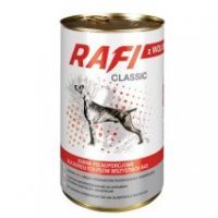 ***Karma dla psa z wołowiną Rafi 1250 g