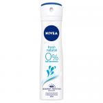 Antyperspirant dla kobiet Nivea Fresh Natural 48 h w sprayu 150 ml