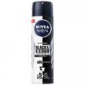 Antyperspirant Nivea Men Invisible for Black and White 48 h w aerozolu 150 ml