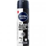 Antyperspirant Nivea Men Invisible for Black and White 48 h w aerozolu 150 ml