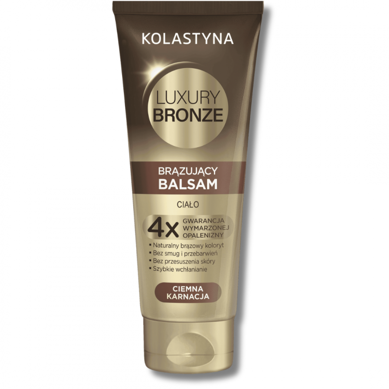 Balsam brązujący Kolastyna Luxury Bronze ciemna karnacja 200 ml