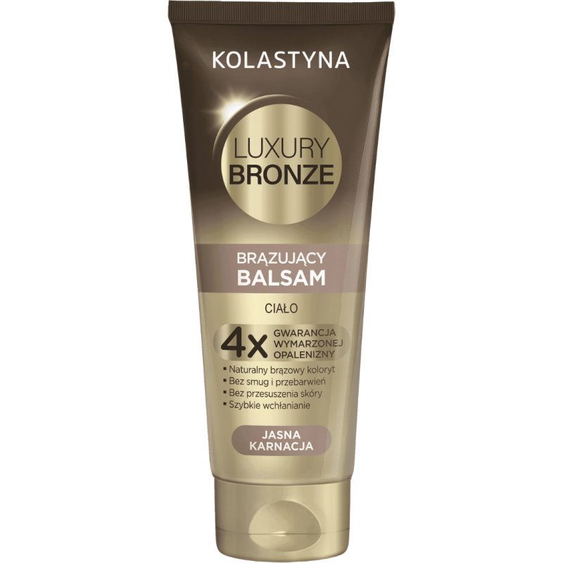 Balsam brązujący Kolastyna Luxury Bronze jasna karnacja 200 ml