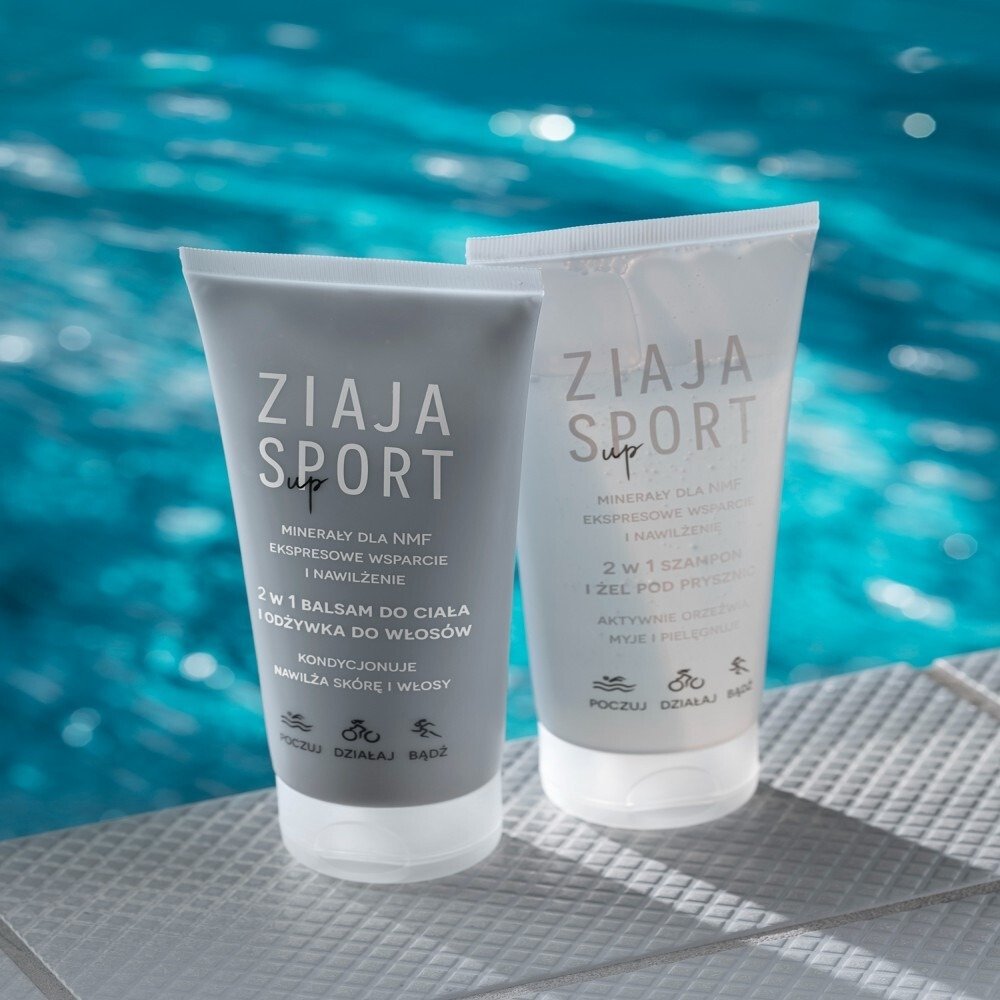 Balsam do ciała i odżywka do włosów 2 w 1 Ziaja Sport 200 ml