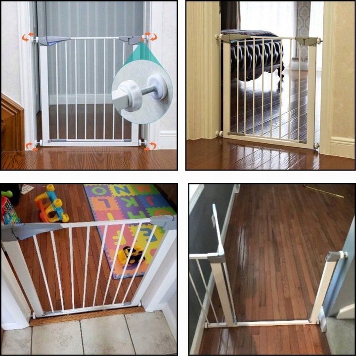 Barierka ochronna - rozporowa 79-105 cm