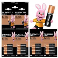 Bateria alkaliczna Duracell AA LR6 1,5 V (16 sztuk)