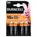 Baterie alkaliczne Duracell AA LR6 1,5 V (4 sztuki) x 6 opakowań