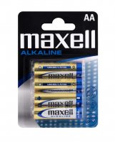 Baterie alkaliczne Maxell  AA LR06  (4 sztuki)