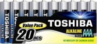 Baterie alkaliczne Toshiba LR03 (20 sztuk)