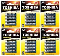 Baterie alkaliczne Toshiba LR06 (4 sztuki) x 6 opakowań