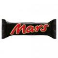 Baton Mars z nugatowym nadzieniem oblany karmelem i czekoladą 51 g