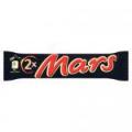 Baton Mars z nugatowym nadzieniem oblany karmelem i czekoladą 70 g (2 sztuki)