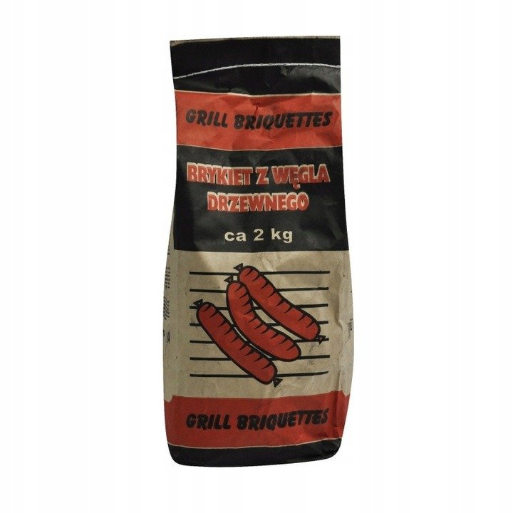Brykiet z węgla drzewnego 2 kg x 7 sztuk