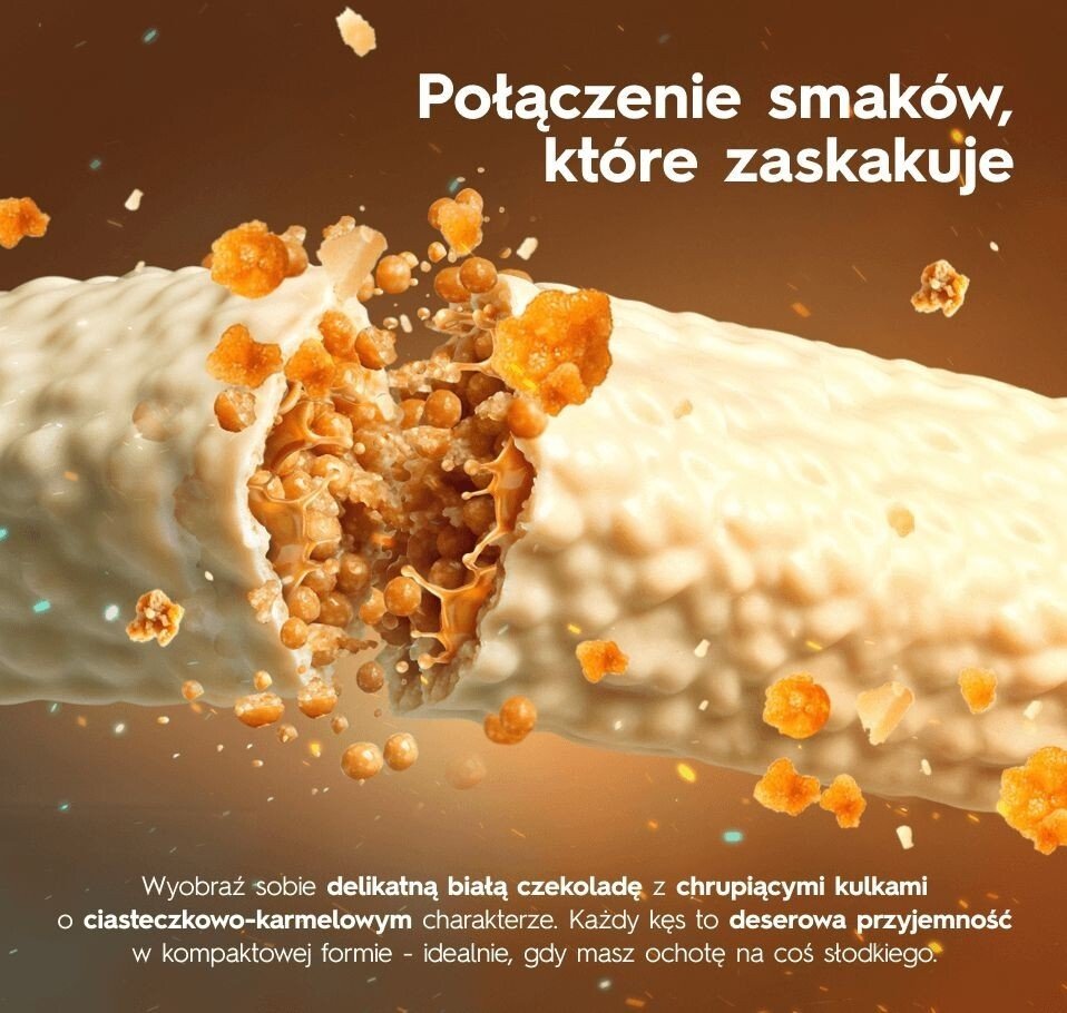 Chrupiąca przekąska wzbogacona białkiem Olimp Protein Crisp 40 g (20 sztuk)