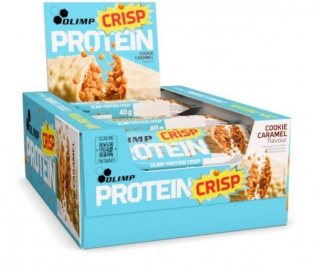 Chrupiąca przekąska wzbogacona białkiem Olimp Protein Crisp 40 g (20 sztuk)
