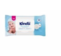 Chusteczki dla niemowląt Kindii Skin Balance (100 sztuk)