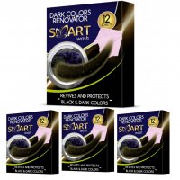 Chusteczki do ciemnych kolorów Smart Wash (12 sztuk) x 4 opakowania