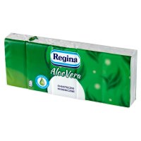 Chusteczki higieniczne Regina Aloe Vera (10x9 sztuk)