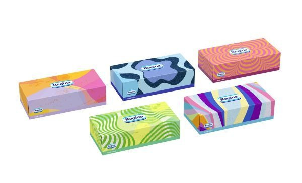 Chusteczki kosmetyczne Regina Good Vibes trzywarstwowe (100 sztuk)