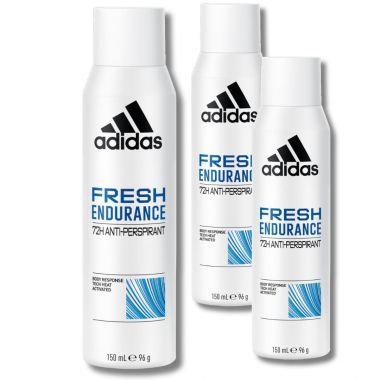 Dezodorant anti-perspirant Adidas Fresh Endurance 150 ml x 3 sztuki