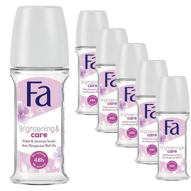 Dezodorant Fa Brightening&Care Antyperspirant w kulce 50 ml x 6 sztuk