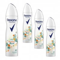 Dezodorant Rexona dla kobiet Summer Moves spray 150 ml x 4