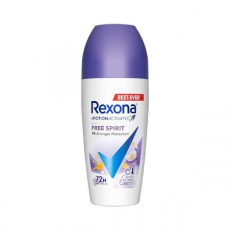 Dezodorant Rexona Roll-on dla kobiet Free Spirit 50 ml