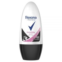 Dezodorant Rexona Roll-on dla kobiet invisible pure 50 ml x 4 sztuki