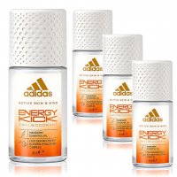 Dezodorant roll-on Adidas Energy Kick 50 ml x 4 sztuki