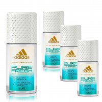 Dezodorant roll-on  Adidas Pure Fresh 50 ml x 4 sztuki