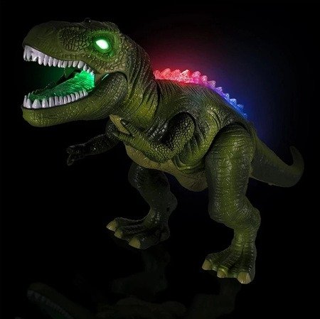 Dinozaur zdalnie sterowany zielony