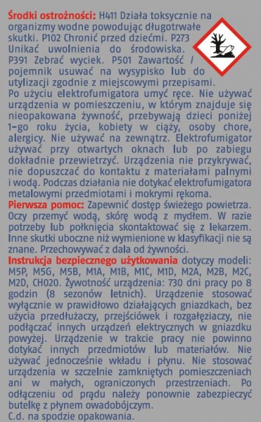 Elektrofumigator + płyn na komary Bros 40 ml