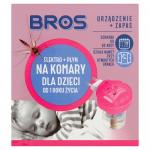 Elektrofumigator + płyn na komary dla dzieci sensitive Bros 40 ml