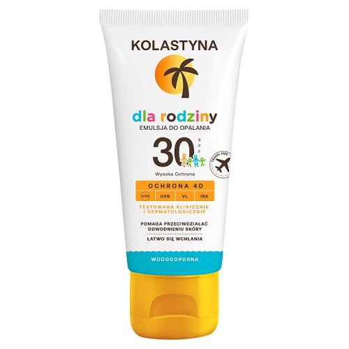 Emulsja do opalania dla rodziny Kolastyna SPF 30 80 ml