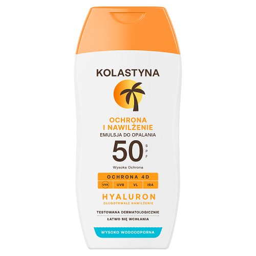 Emulsja do opalania Kolastyna wodoodporna SPF 50 150 ml