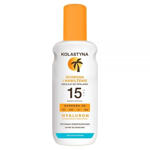 Emulsja do opalania SPF 15 Kolastyna 200 ml