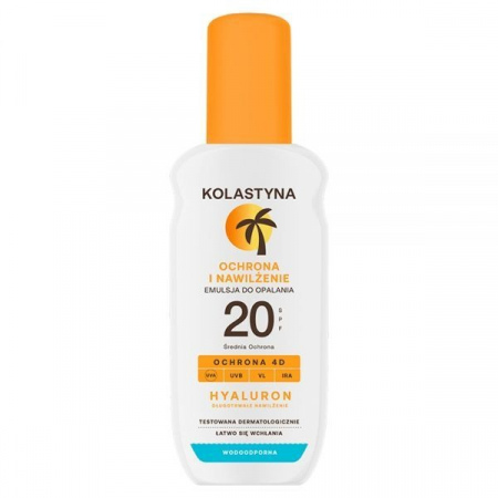 Emulsja do opalania SPF 20 Kolastyna 150 ml